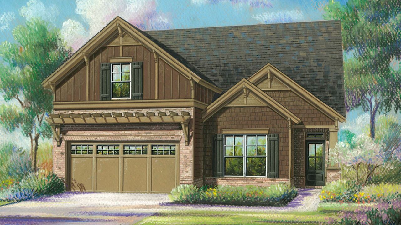 Cresswind Lake Lanier Dogwood New Home in Gainesville by Kolter Homes