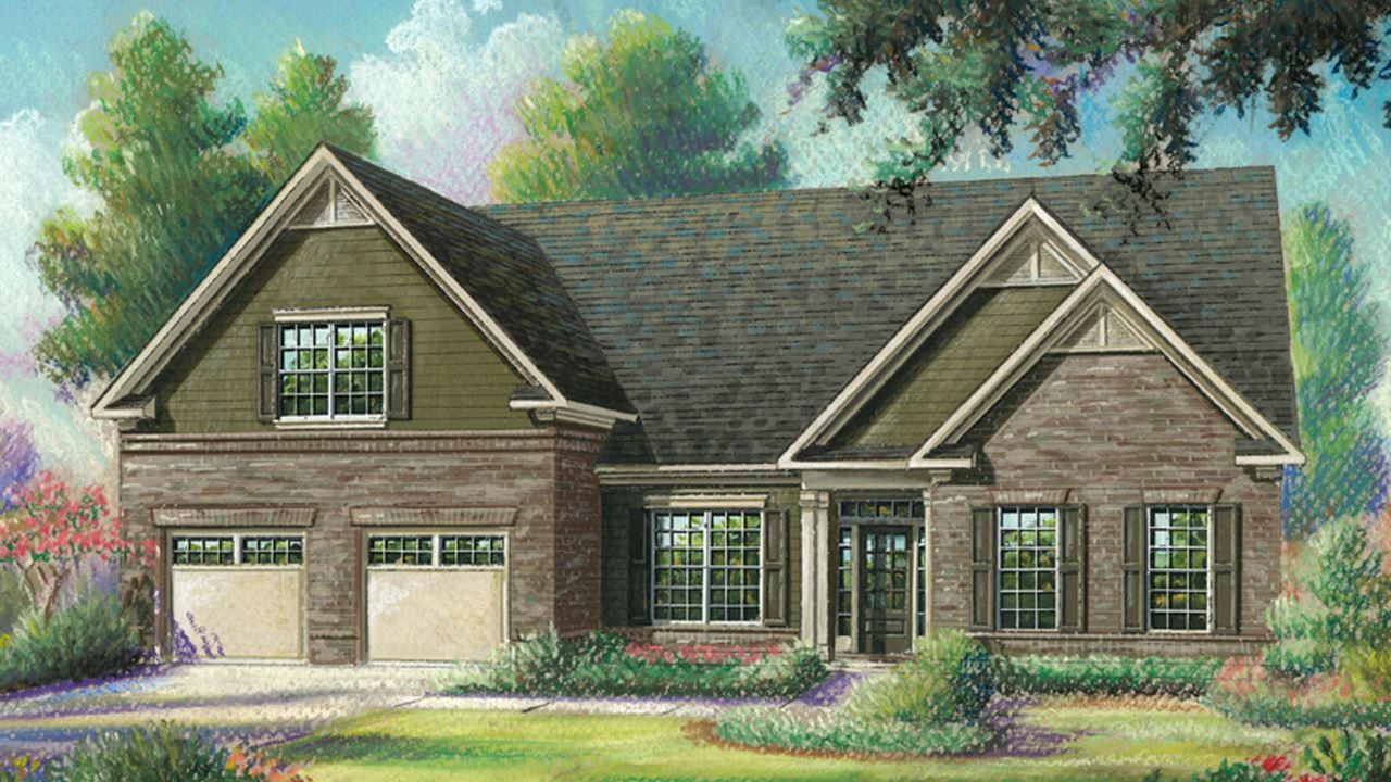 Cresswind Lake Lanier Spruce New Home in Gainesville by Kolter Homes