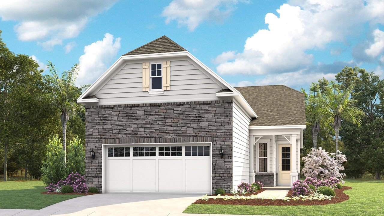Beverly Model Home | Elevation CS