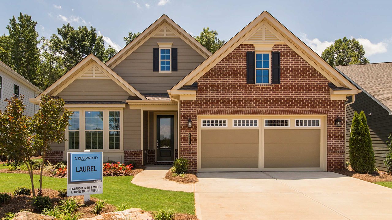 Cresswind Charlotte Kolter Homes Charlotte Nc Laurel Model | Cresswind Charlotte