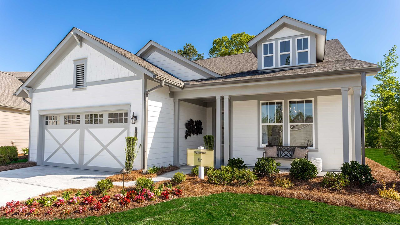 fir model home front elevation