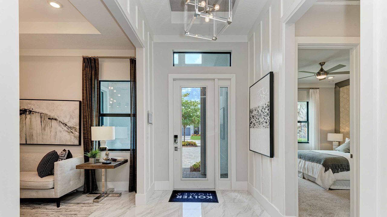 Palm Beach Model Home | Foyer