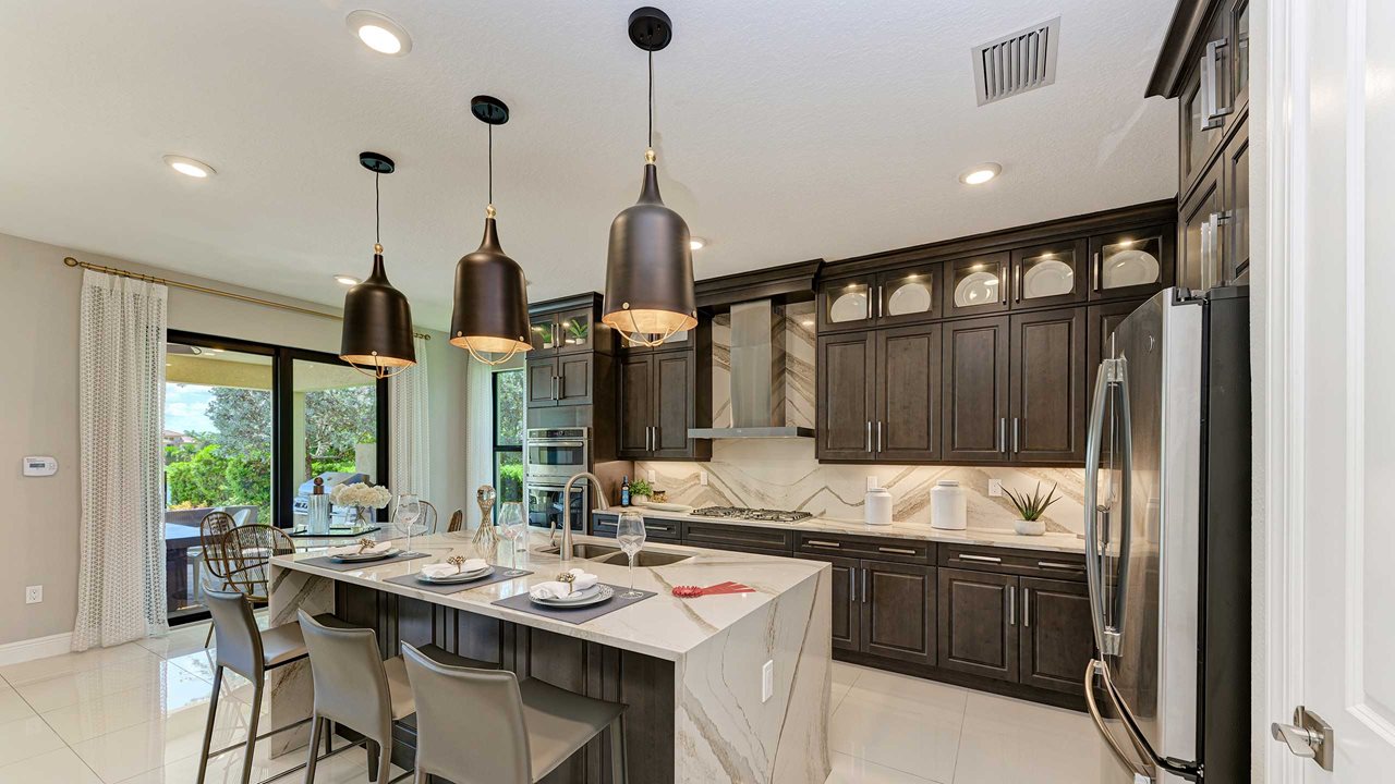 Kitchen - Model shown is without Bonus Room
