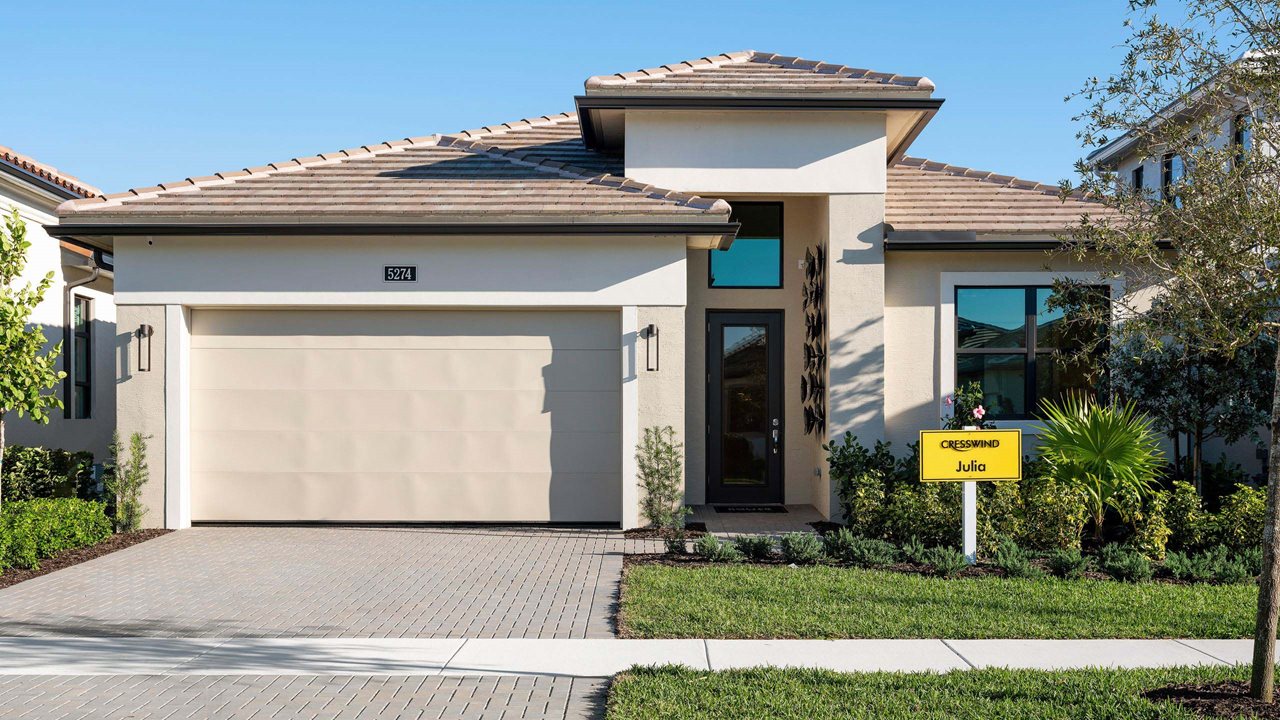 Julia Model Home | Front Elevation 