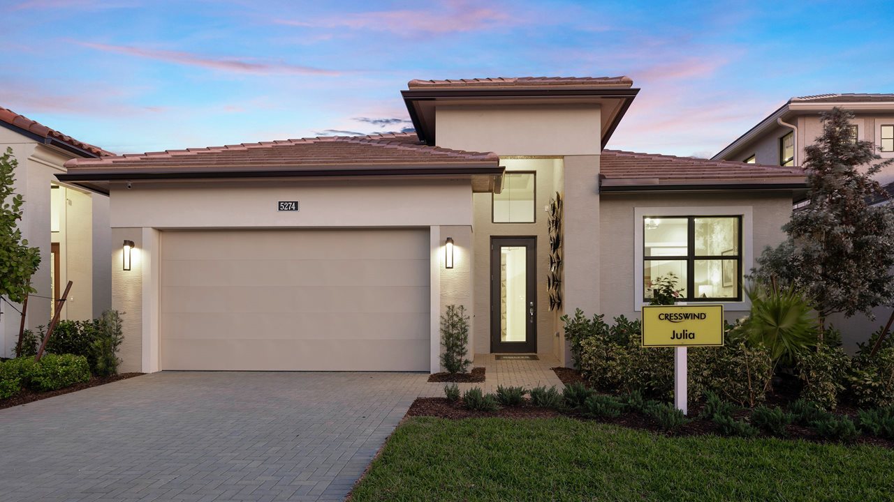 Julia Model Home | Front Elevation 