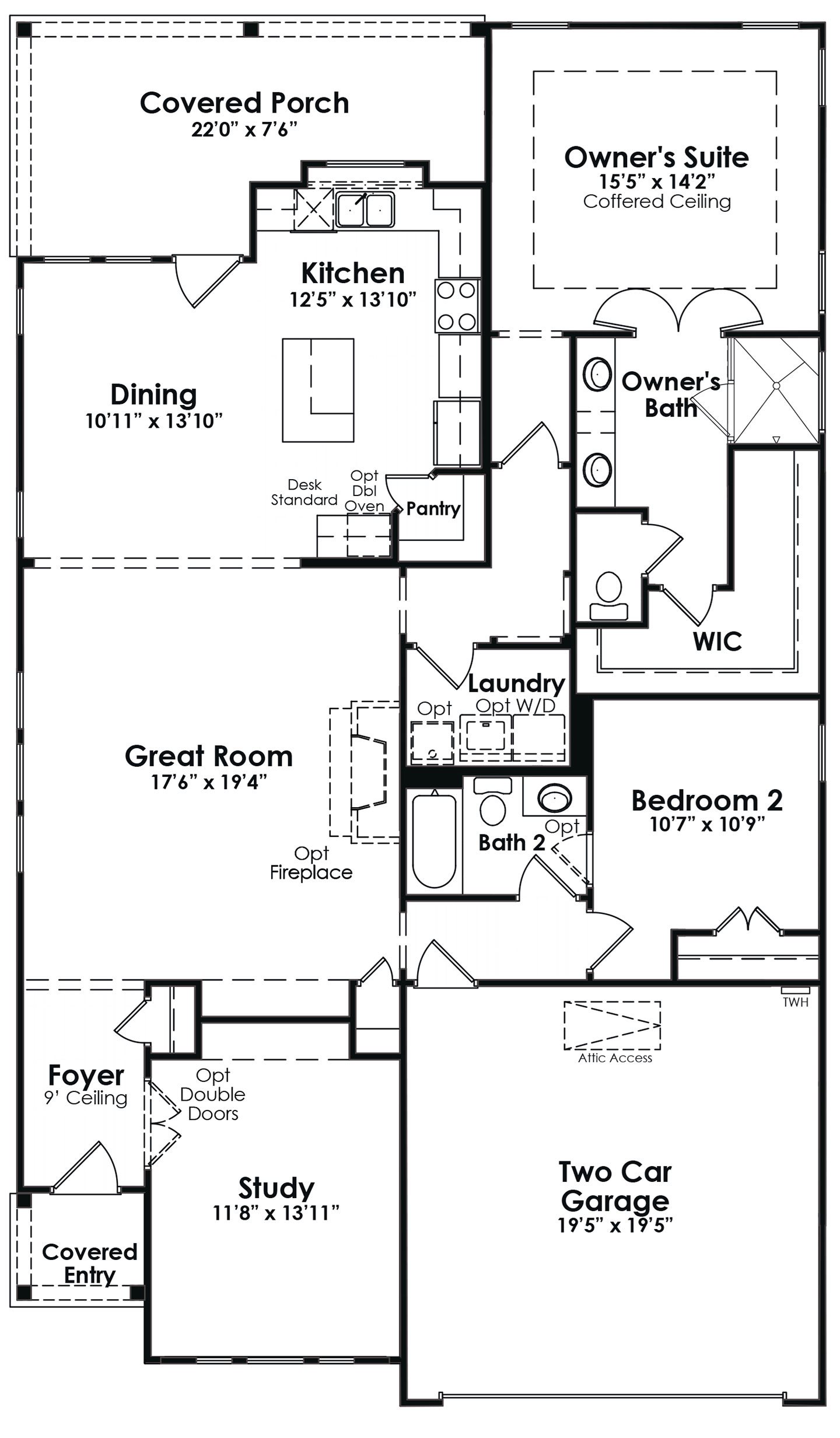 Cresswind Peachtree City Dogwood New Home near Atlanta