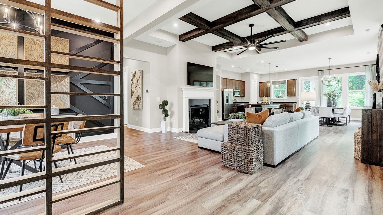 Foyer onto Great Room Grace Model at Cresswind Wesley Chapel