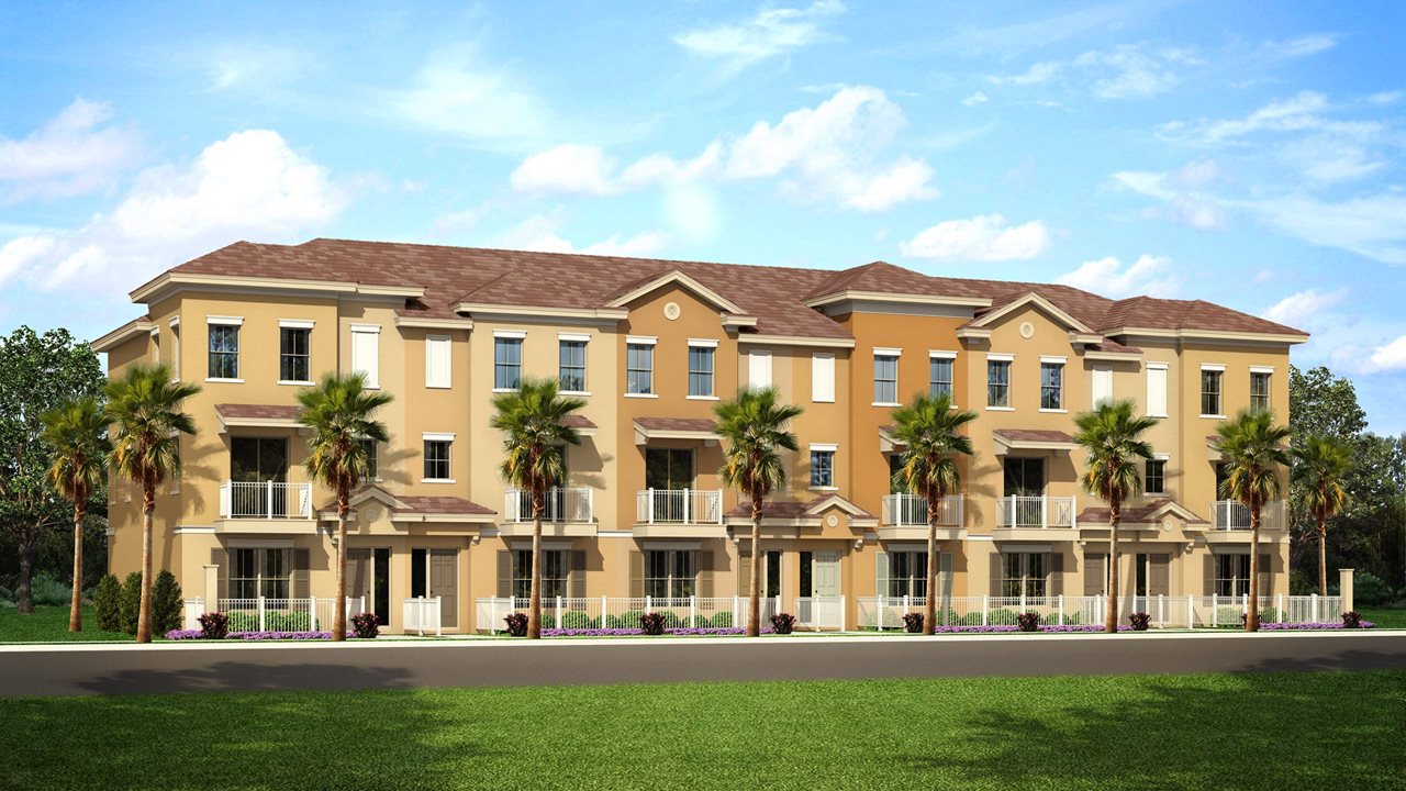 Grande Oaks Evergreen II New Townhome in Orlando by Kolter Homes