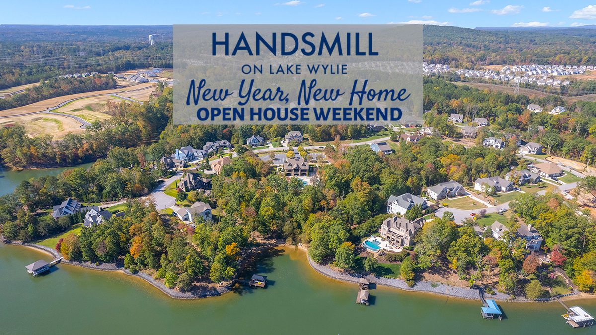 New Homes In South Carolina Handsmill on Lake Wylie