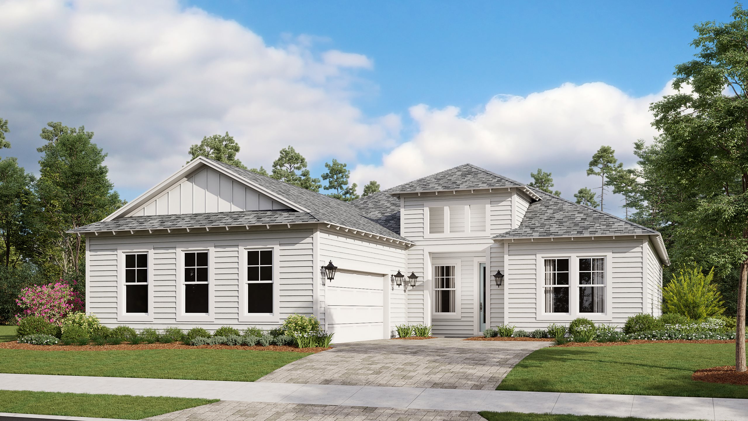 Captiva Main Exterior in new home community SweetBay