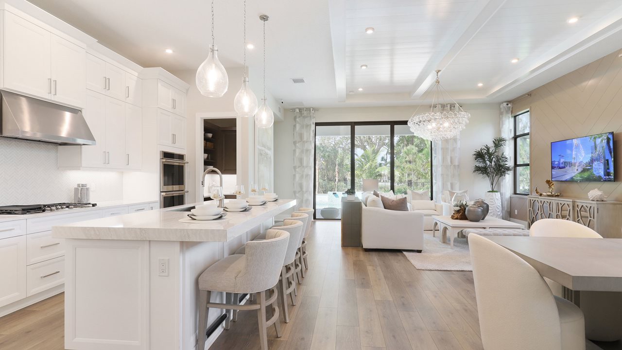 Kitchen and Great Room