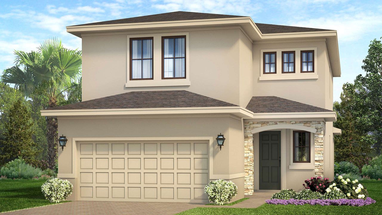 Bianco Model Vizcaya Falls by Kolter Homes