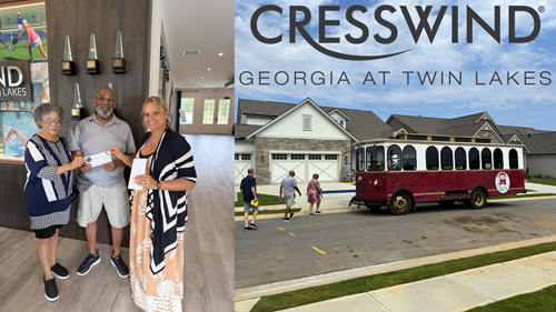 Cresswind Georgia at Twin Lakes Hosts Anniversary Event