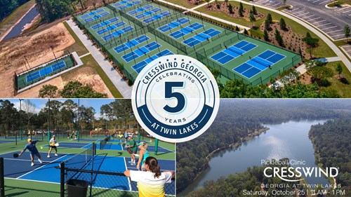 Cresswind Georgia at Twin Lakes Celebrates Five Years of Success and Community Cresswind Georgia at Twin Lakes Celebrates Five Years of Success and Community