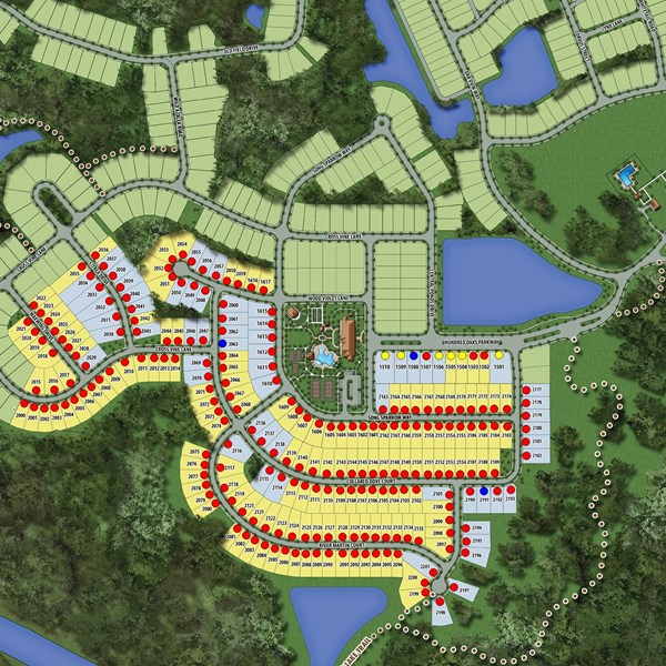 Cresswind Charleston in Summerville Siteplan and Interactive Map